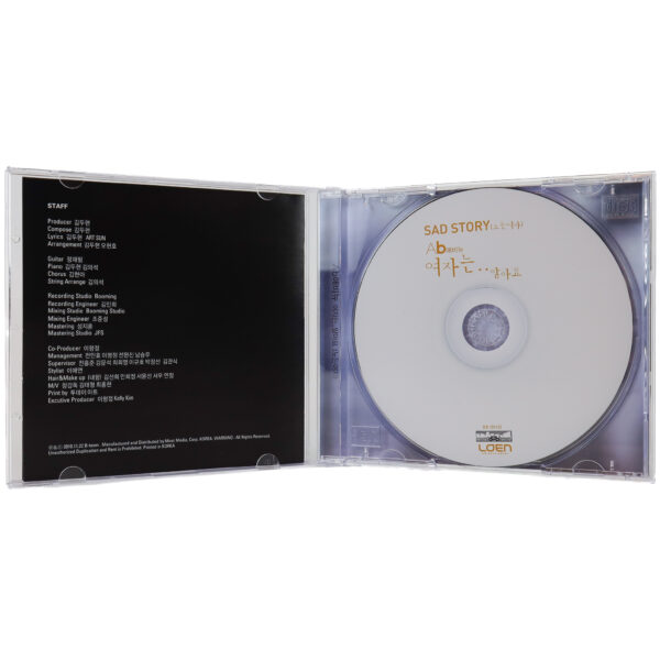 IMG_1871 Ab Avenue - Sad Story 6th Digital Single Signed Promo CD K-Pop 2010