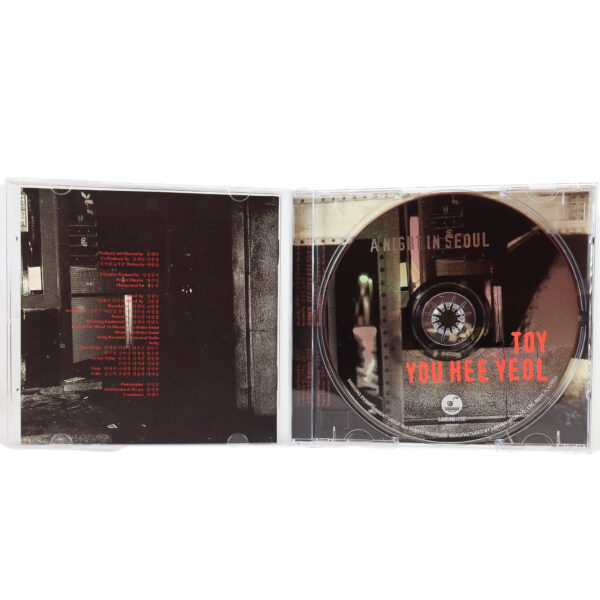 Toy - A Night In Seoul 4th Album CD 90s K-Pop 1998 You Hee Yeol