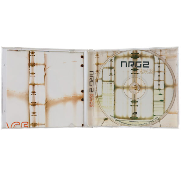 NRG - Race 2nd Album CD + Poster [no lenticular cover] 90s K-Pop 1997