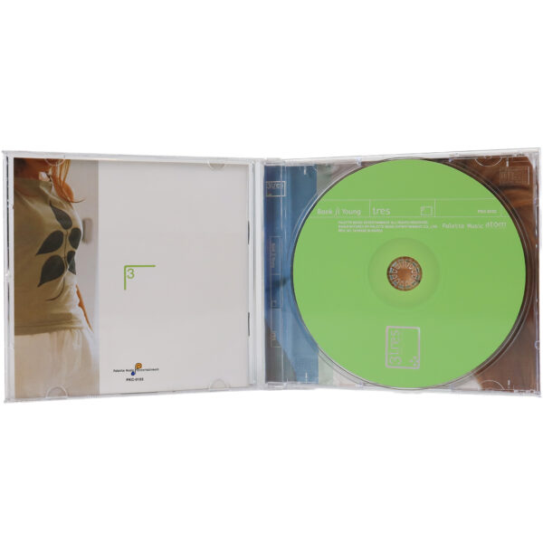 Baek Ji Young - Tres 3rd Album CD 2001