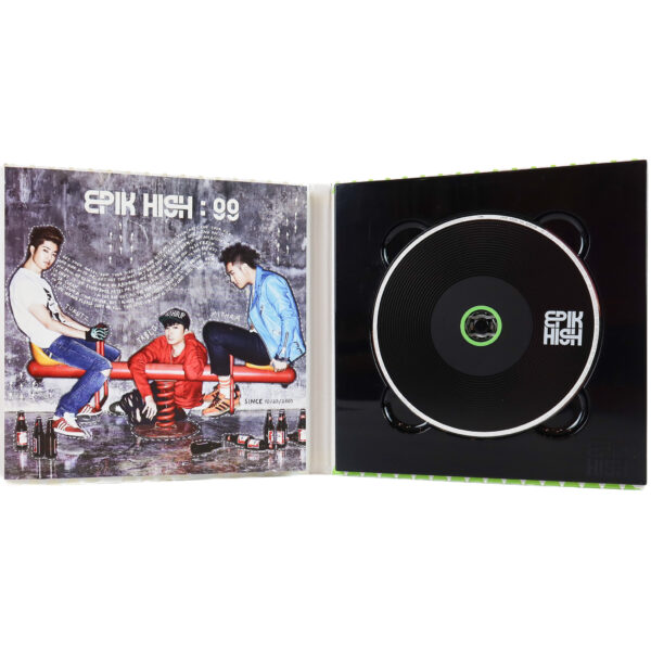 Epik High - 99 Album CD + YG Family Card + Tablo Card Hip Hop 2012