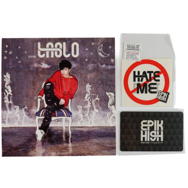 Epik High - 99 Album CD + YG Family Card + Tablo Card Hip Hop 2012