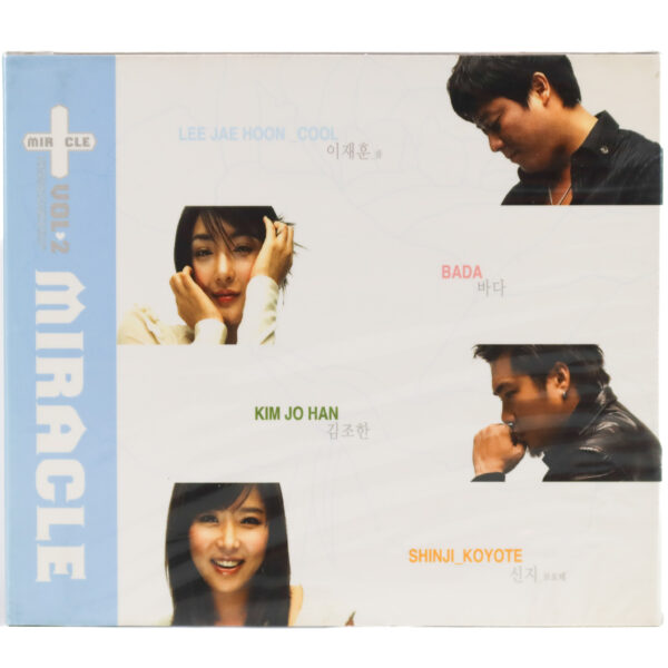 Miracle Vol. 2 Album Sealed CD 2004 Bada Kim Johan K-Pop