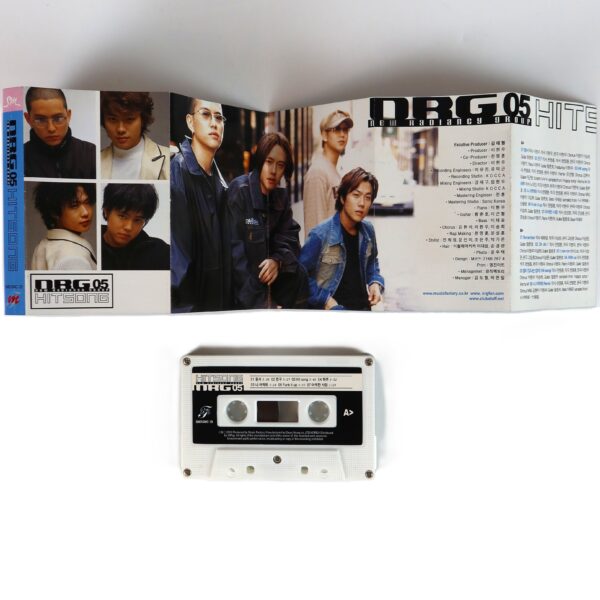 NRG - Hit Song 5th Album Cassette Tape K-Pop 2003