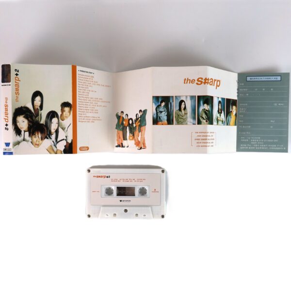 Sharp - The S#arp+2 2nd Album Cassette Tape 90s K-Pop 1999