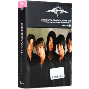 IMG_2305 Shinhwa - Hey, Come On! 4th Album Cassette Tape K-Pop 2001