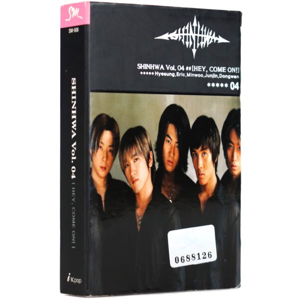 IMG_2305 Shinhwa - Hey, Come On! 4th Album Cassette Tape K-Pop 2001