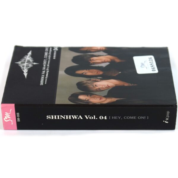 IMG_2306 Shinhwa - Hey, Come On! 4th Album Cassette Tape K-Pop 2001