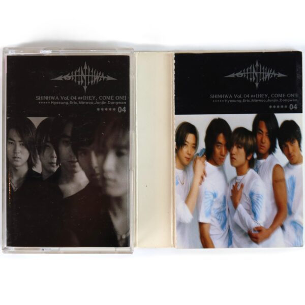 IMG_2307 Shinhwa - Hey, Come On! 4th Album Cassette Tape K-Pop 2001