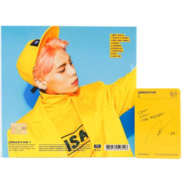 IMG_2393 Jonghyun - She Is 1st Album CD + Photocard 2016 Shinee