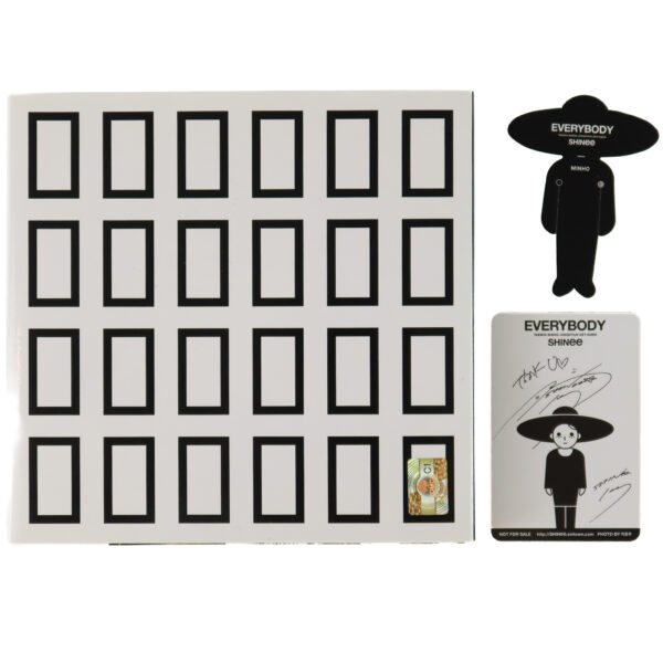 IMG_2398 Shinee – Everybody 5th Mini Album CD Key PC + Minho Bookmark 2013 EVBD