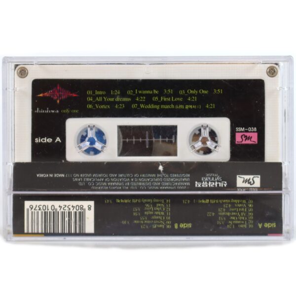 Shinhwa - Only One 3rd Album Cassette Tape 90s K-Pop 2000