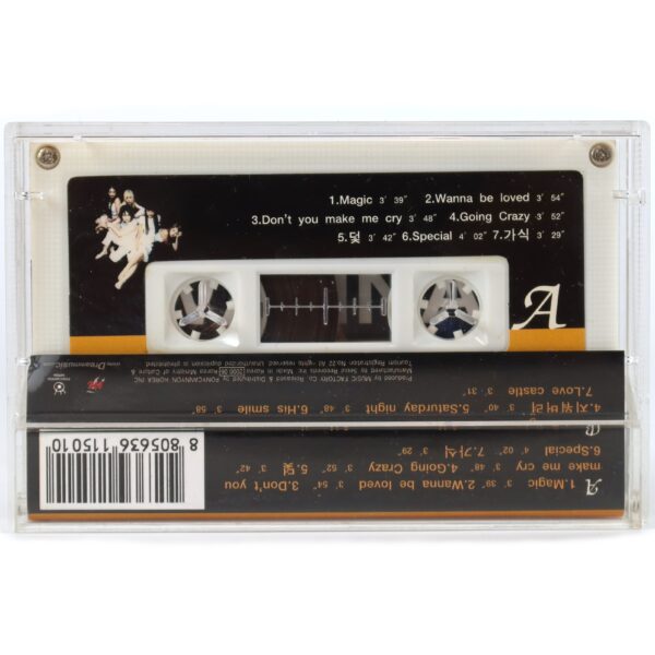 T.T.MA - I Wanna Be 2nd Album Cassette Tape K-Pop 2000