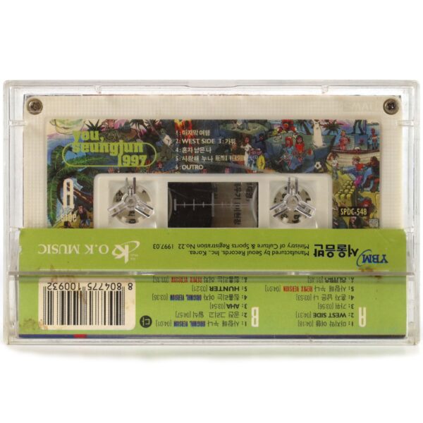 Yoo Seung Jun - West Side 1st Album Cassette Tape 90s K-Pop 1997