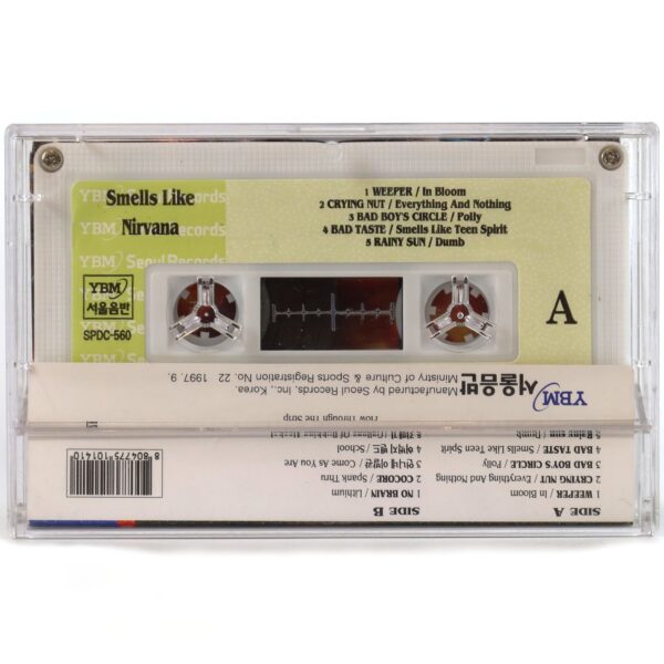 Smells Like Nirvana Korean Tribute Album Cassette Tape 1997 Korea