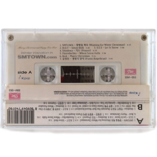 IMG_2480 Winter Vacation in SMTOWN Album Cassette Tape K-Pop 2000 H.O.T. S.E.S BoA SM