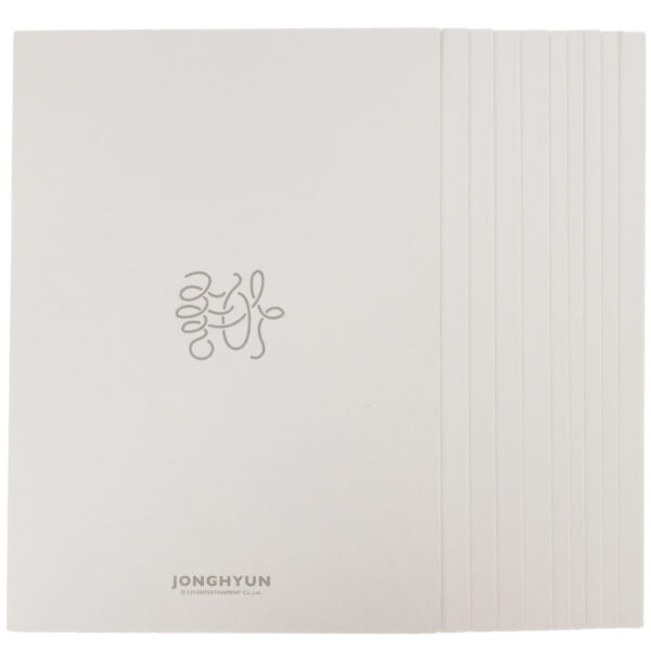 Jonghyun She Is Postcard Set Shinee 2016
