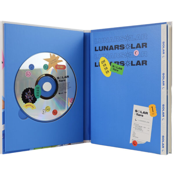 IMG_2514 Lunarsolar - SOLAR : flare 1st Single Album Signed Promo CD 2020