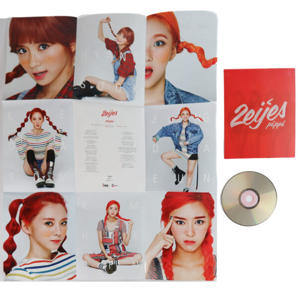 2Eyes - Pippi 3rd Single Album Signed Promo CD 2015