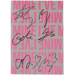 IVE - I've Mine [Baddie Ver.] 1st Mini Album Signed Promo CD 2023