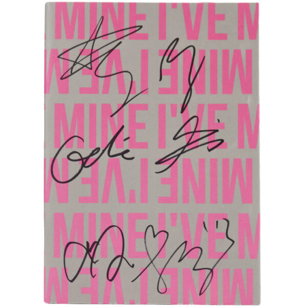 IVE - I've Mine [Baddie Ver.] 1st Mini Album Signed Promo CD 2023