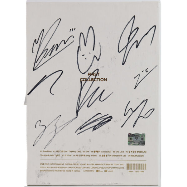 SF9 - First Collection [Golden Rated Ver.] 3rd Album Signed Promo CD 2020