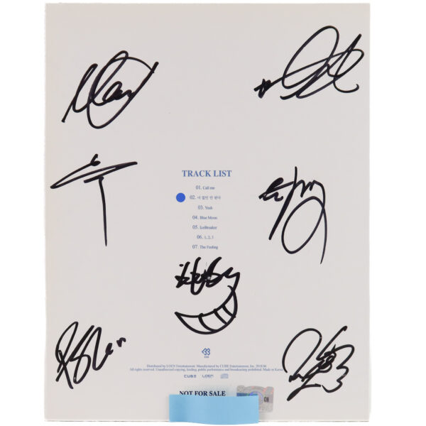 BTOB - This Is Us [See Ver.] 11th Mini Album Signed Promo CD 2018