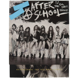 After School - First Love 6th Maxi Single Album Signed Promo CD 2013