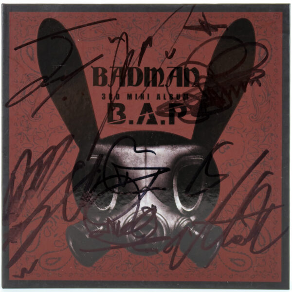 B.A.P - Badman 3rd Mini Album Signed Promo CD 2013