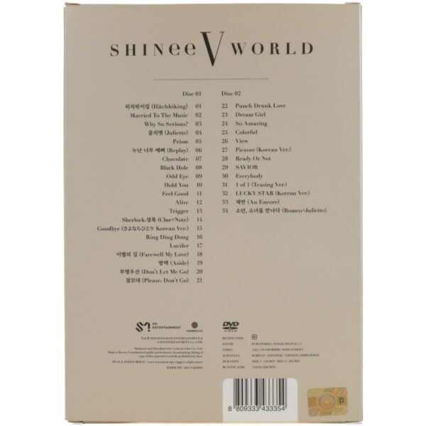 IMG_2596 Shinee – Shinee World V In Seoul DVD Set 2018