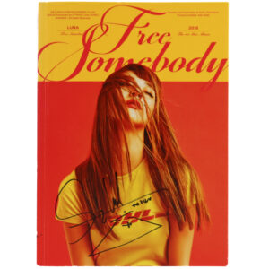 Luna - Free Somebody 1st Mini Album Signed Promo CD 2016 f(x)