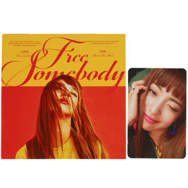 IMG_2604 Luna - Free Somebody 1st Mini Album Signed Promo CD 2016 f(x)