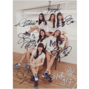 GFriend - Season of Glass 1st Mini Album Signed Promo CD 2014