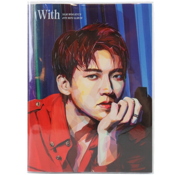 Nam Woo Hyun - With [B Ver.] 4th Mini Album Signed CD 2021 Infinite