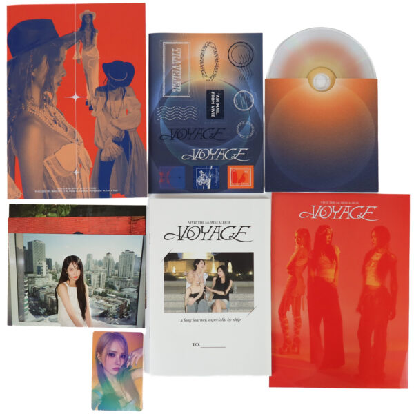 Viviz - Voyage [Zig Ver.] 5th Mini Album Signed + Message Promo CD 2024