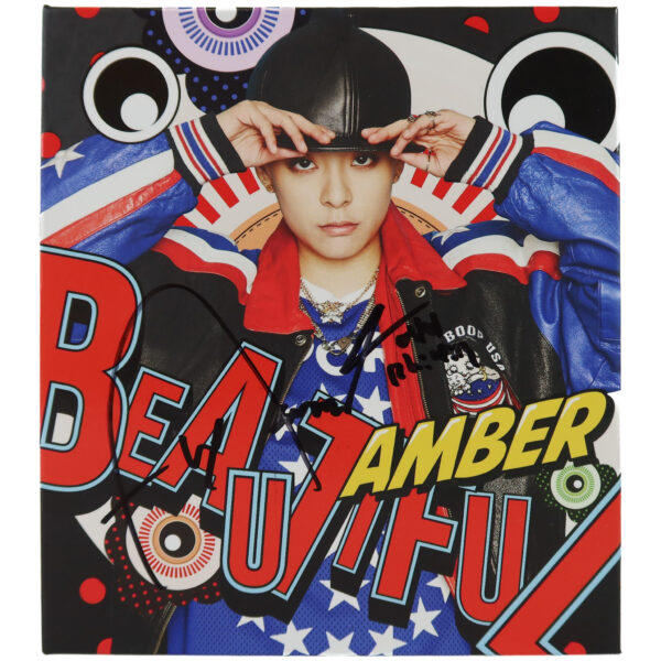 Amber - Beautiful 1st Mini Album Signed Promo CD 2015 f(x)