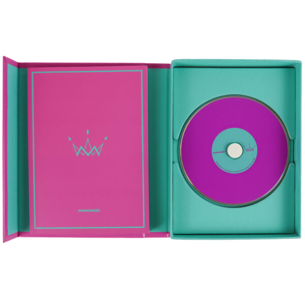 Mamamoo - Purple [A Ver.] 5th Mini Album CD Promo Printed Signatures 2017