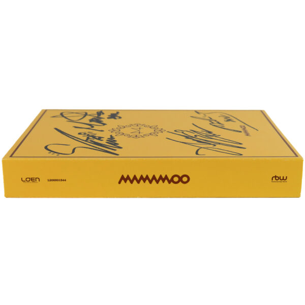 IMG_2683 Mamamoo - Yellow Flower 6th Mini Album CD Promo Printed Signatures 2018