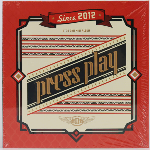 BTOB - Press Play 2nd Mini Album Sealed CD 2012
