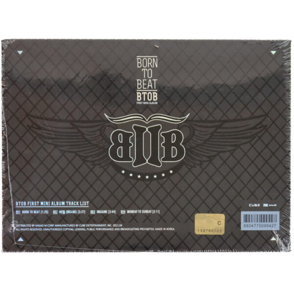 BTOB - Born To Beat 1st Mini Album Sealed CD 2012 Reissue