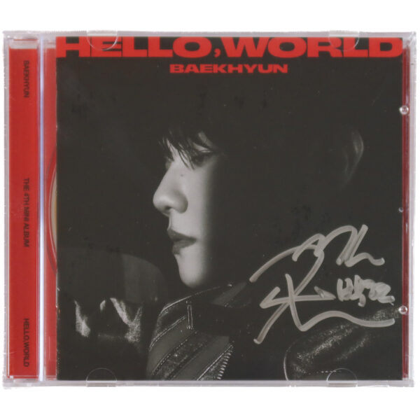 Baekhyun - Hello, World [Jewel / Hello Ver.] 4th Mini Album Signed CD 2024 Exo