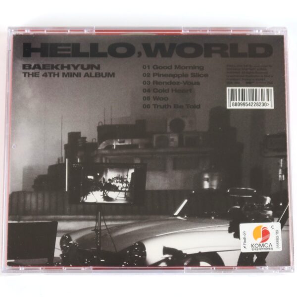 Baekhyun - Hello, World [Jewel / Hello Ver.] 4th Mini Album Signed CD 2024 Exo
