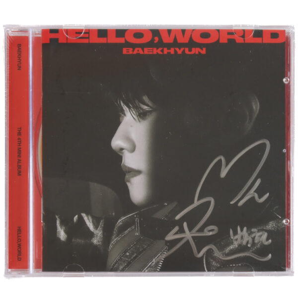 Baekhyun - Hello, World [Jewel / Hello Ver.] 4th Mini Album Signed CD 2024 Exo