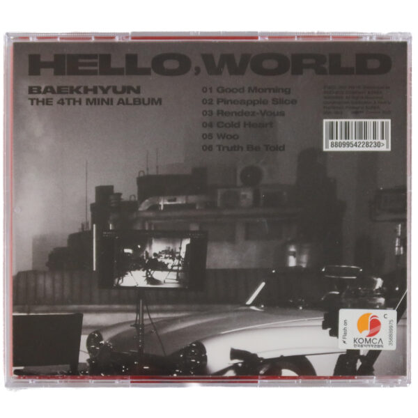 Baekhyun - Hello, World [Jewel / Hello Ver.] 4th Mini Album Signed CD 2024 Exo