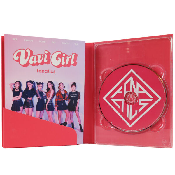 Fanatics - Vavi Girl 2nd Mini Album Signed Promo CD 2020