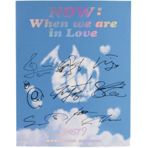 IMG_2762 Ghost9 - Now: When We Are In Love 4th Mini Album Signed CD Promo 2021