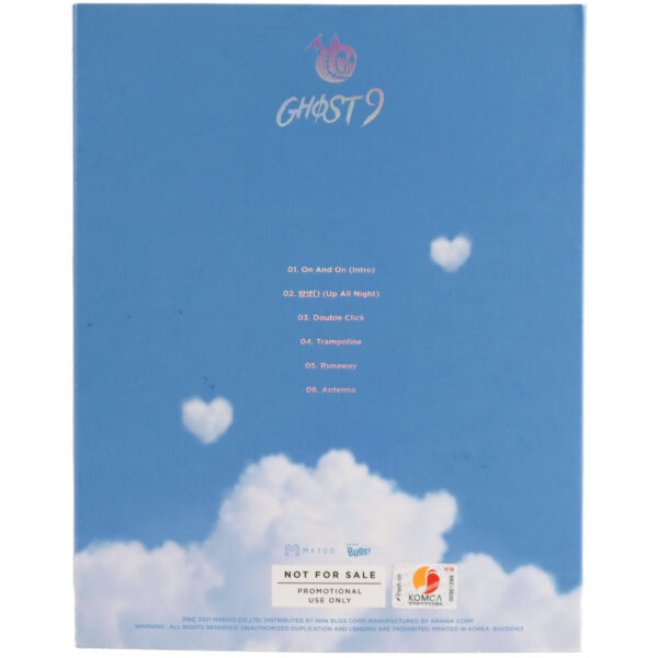 IMG_2765 Ghost9 - Now: When We Are In Love 4th Mini Album Signed CD Promo 2021