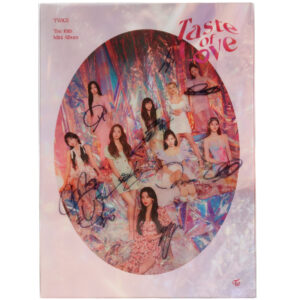IMG_2810 Twice - Taste Of Love 10th Mini Album Signed Promo CD 2021