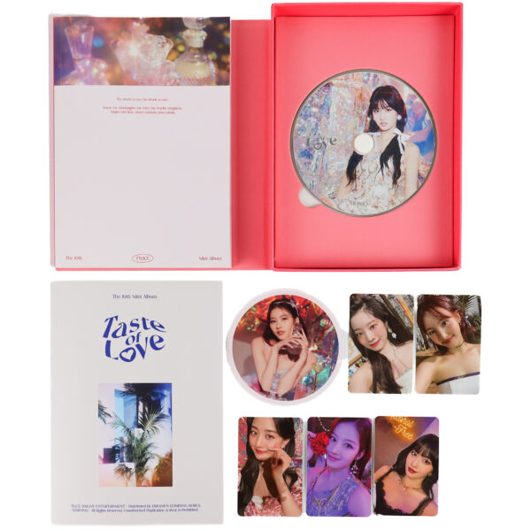 Twice - Taste Of Love 10th Mini Album Signed Promo CD 2021