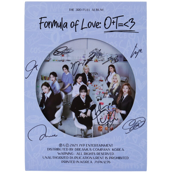 Twice - Between 1&2 11th Mini Album Signed Promo CD 2022